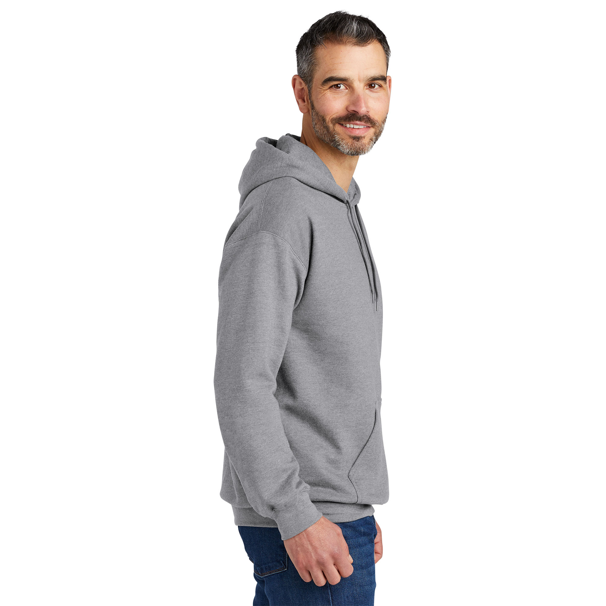 Gildan SF500 Softstyle Pullover Hooded Sweatshirt - Sport Grey | Full ...