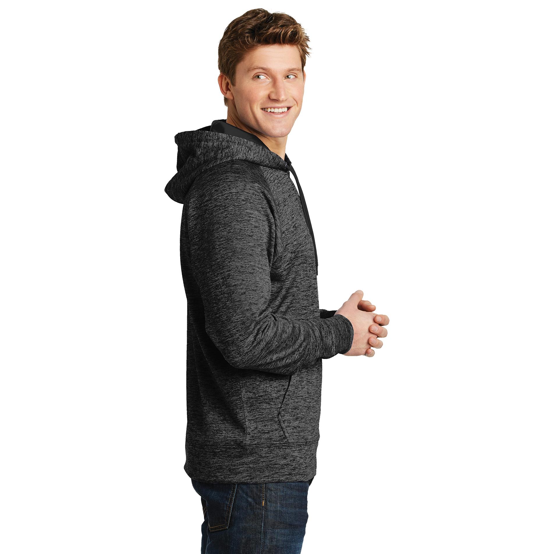 Sport-Tek ST225 PosiCharge Electric Heather Fleece Hooded Pullover