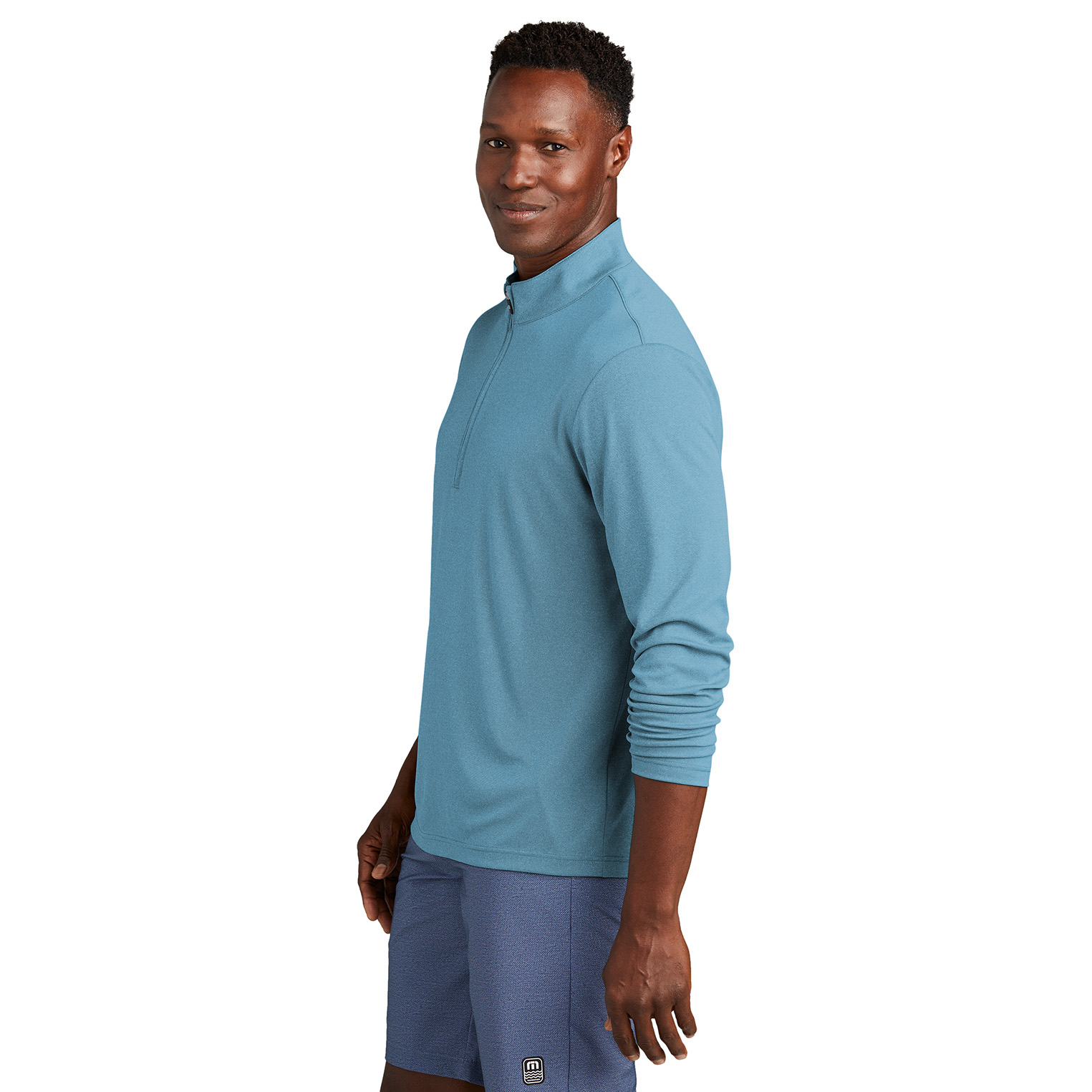 マッディテンプル TravisMathew TM1MY397 Coto Performance 1/4-Zip - Brilliant