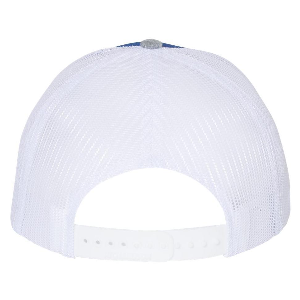 Richardson 112 Snapback Trucker Cap - Royal/White/Heather Grey | Full ...