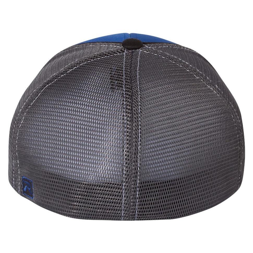 Richardson 172 Fitted Pulse Sportmesh Cap with R-Flex - Royal/Charcoal ...