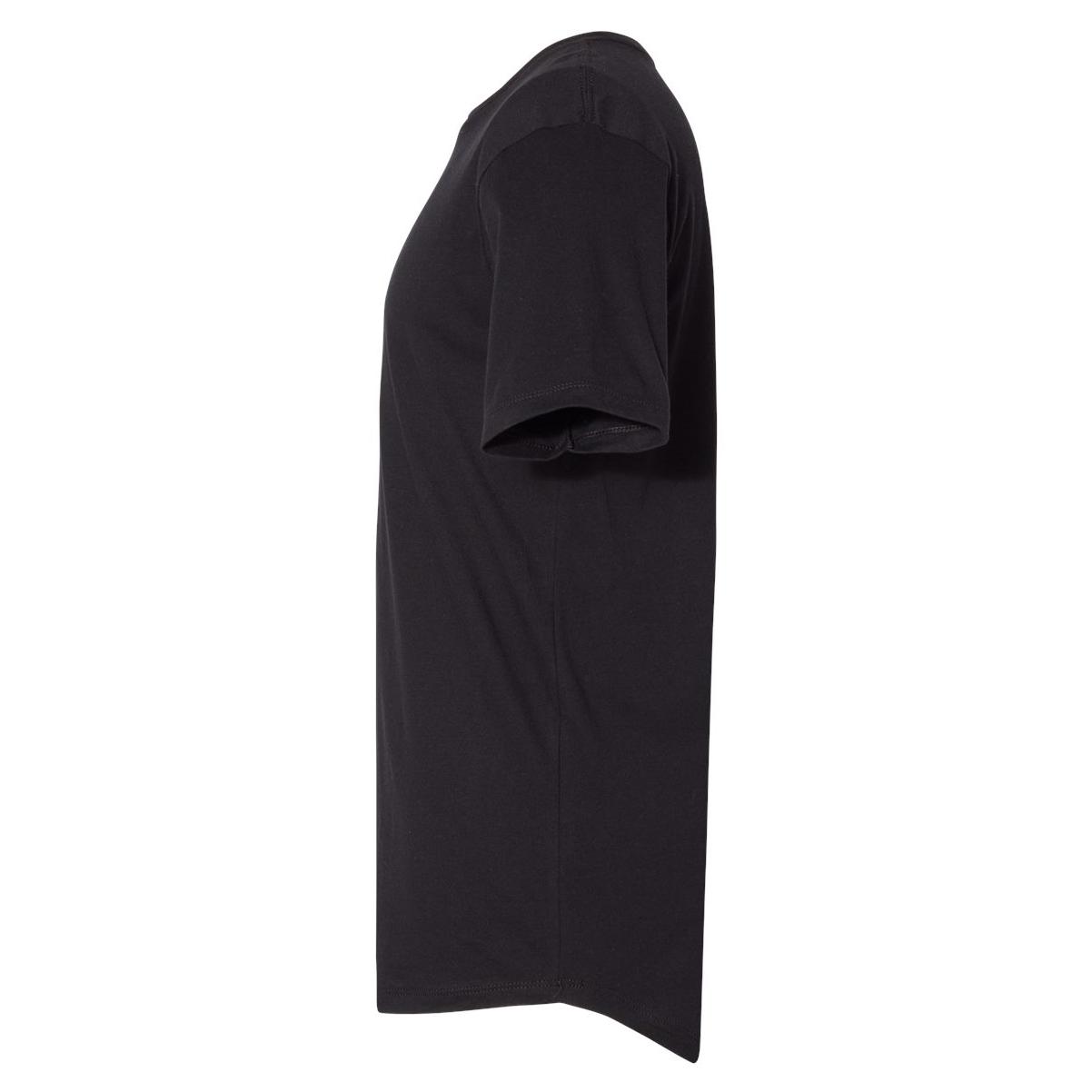 Next Level 3602 Cotton Long Body Short Sleeve Crew - Black | Full Source