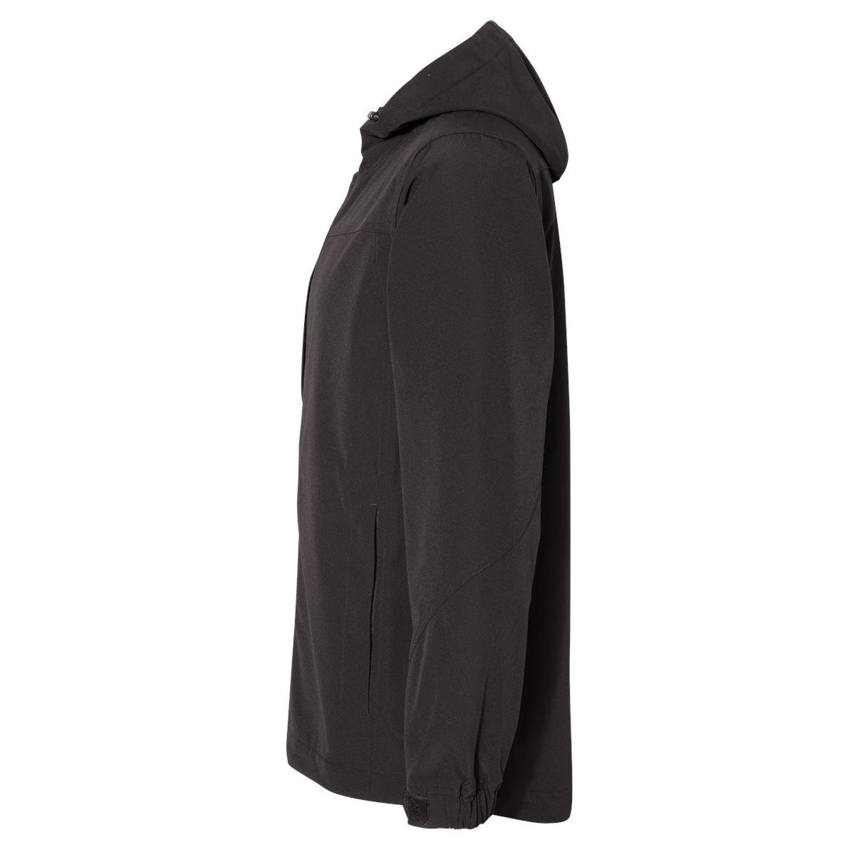 DRI DUCK 5310 Apex Soft Shell Hooded Jacket - Black | Full Source
