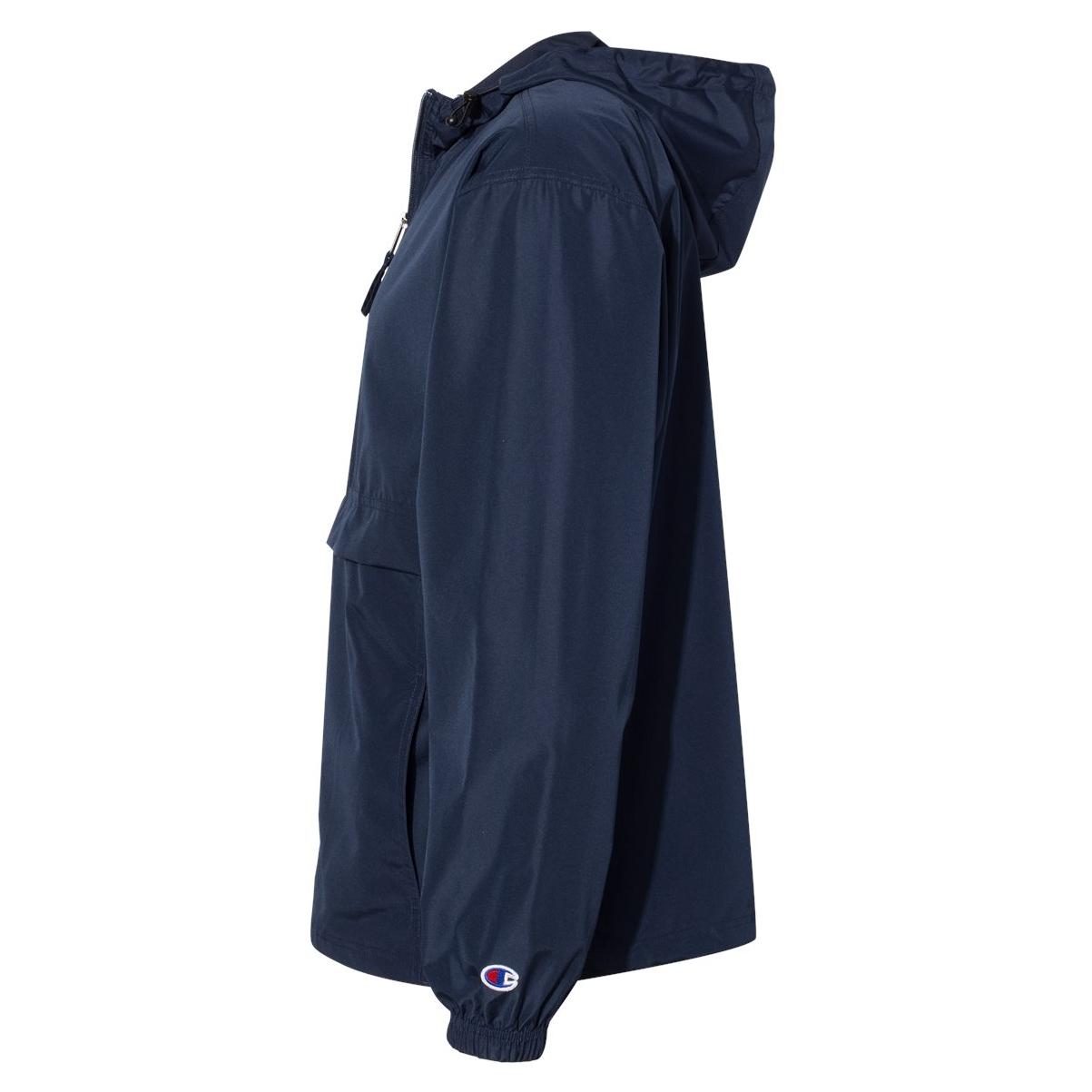 Champion CO200 Packable QuarterZip Jacket Navy Full Source