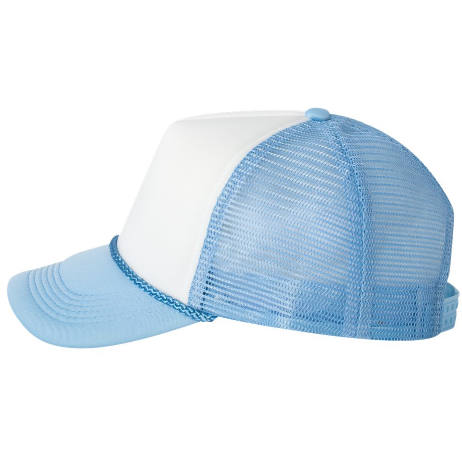 baby blue trucker hat
