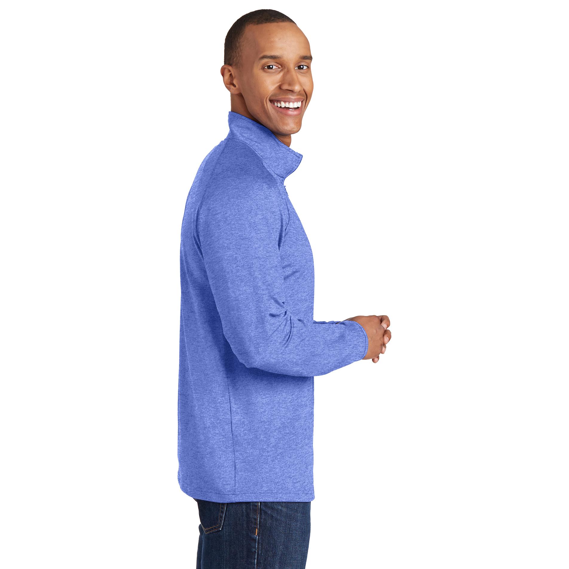 Sport-Tek ST850 Sport-Wick Stretch 1/2-Zip Pullover - True Royal