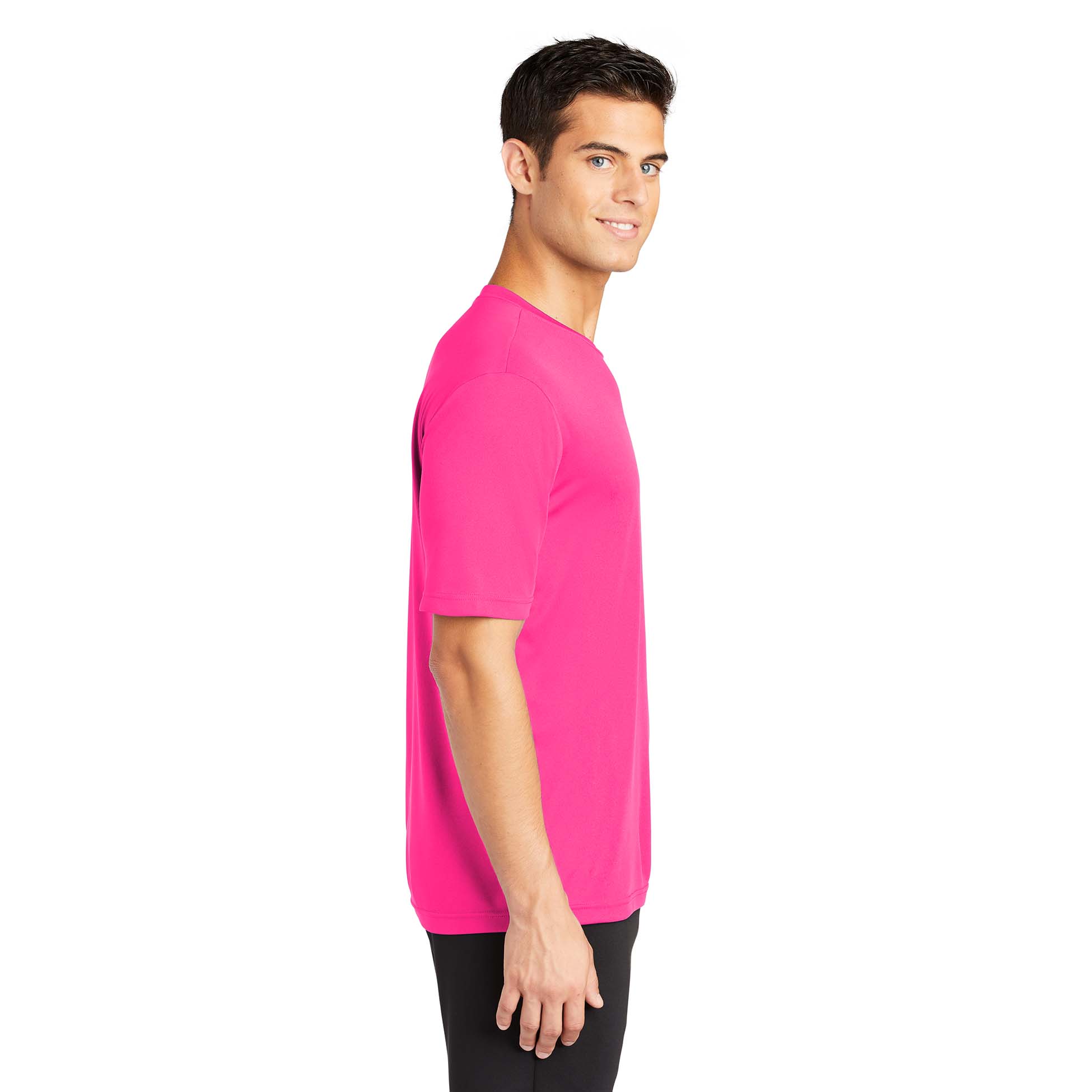 Tee Sport-Tek ST350 Competitor - Pink Source Neon PosiCharge | Full