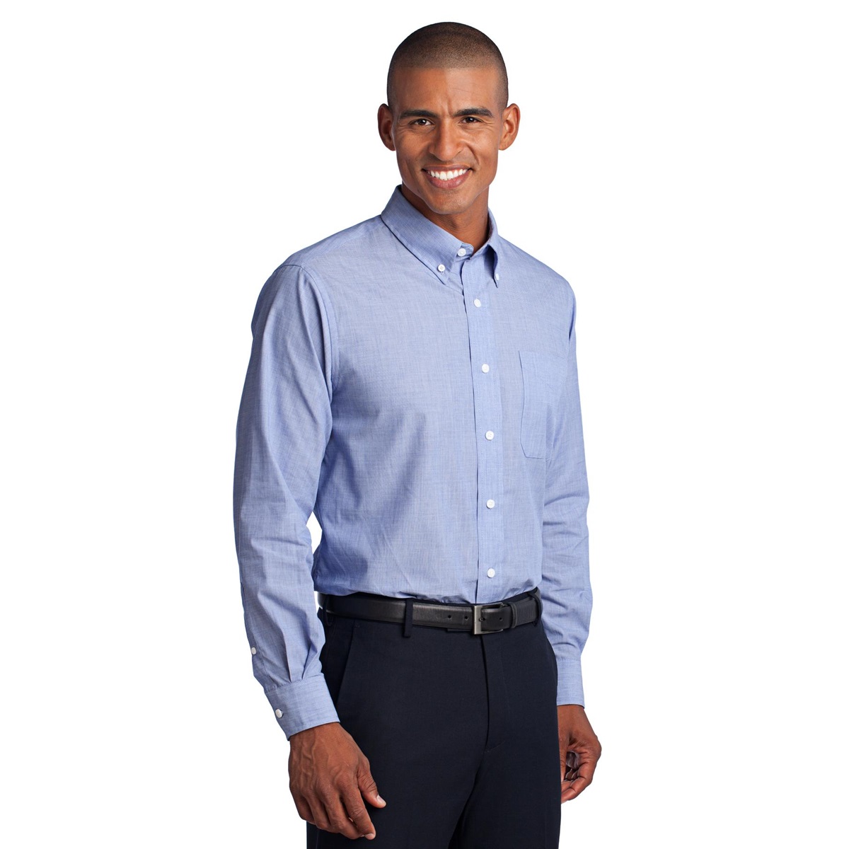 Port Authority Tall Crosshatch Easy Care Shirt TLS640