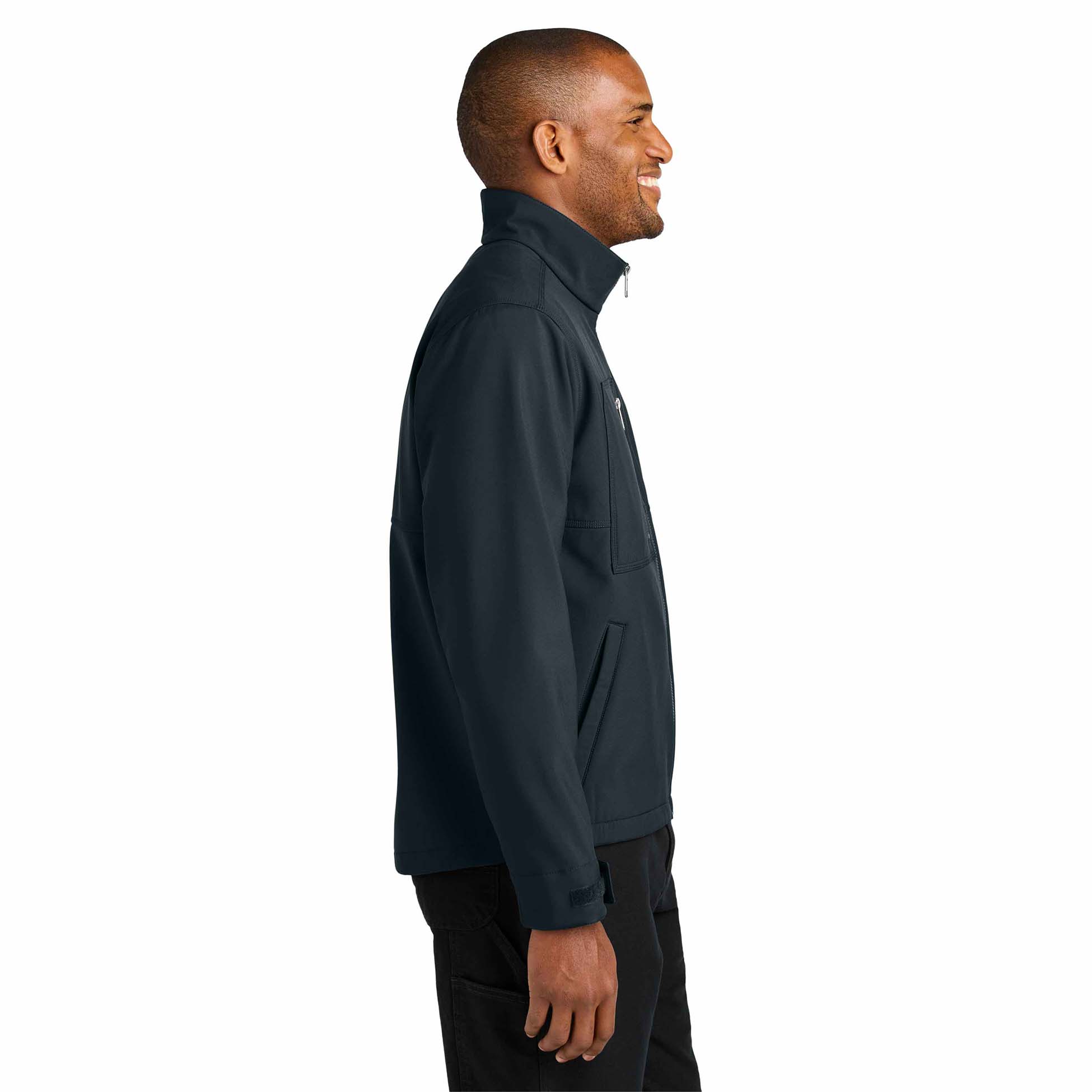CornerStone CSJ70 Workwear Soft Shell Jacket - Navy | Full Source