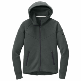 Nike NKFQ4798 Ladies Tech Fleece Full-Zip Hoodie - Anthracite Heather