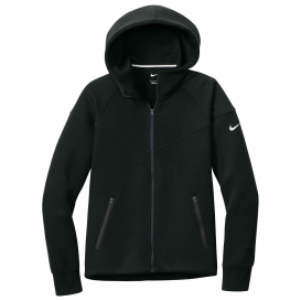 Nike NKFQ4798 Ladies Tech Fleece Full-Zip Hoodie - Black
