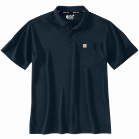 Carhartt CT106880 Force Snag-Resistant Pocket Polo - Navy