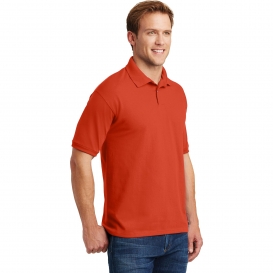 Hanes 054X ComfortBlend EcoSmart Jersey Knit Sport Shirt - Orange