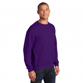 Gildan 18000 Heavy Blend Crewneck Sweatshirt - Purple | Full Source