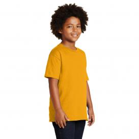 Gildan 2000B Youth Ultra Cotton 100% US Cotton T-Shirt - Gold