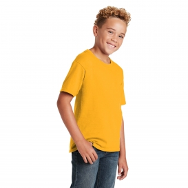 Jerzees 29B Youth Dri-Power Active 50/50 Cotton/Poly T-Shirt - Gold