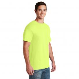 Jerzees 29M Dri-Power 50/50 Cotton/Poly T-Shirt - Safety Green | Full ...