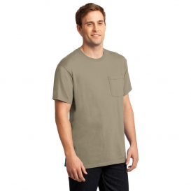 Jerzees 29MP Heavyweight Blend T-Shirt with Pocket - Khaki