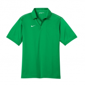Nike 443119 Dri-FIT Sport Swoosh Pique Polo - Lucky Green