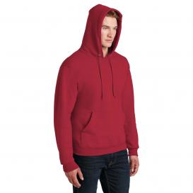 Jerzees 4997M Super Sweats NuBlend Pullover Hooded Sweatshirt - True Red