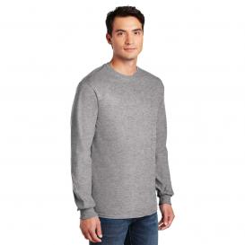 Gildan 5400 Heavy Cotton Long Sleeve T-Shirt - Sport Grey | Full Source