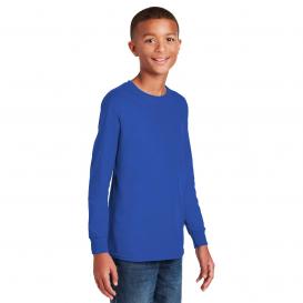 Gildan 5400B Youth Heavy Cotton Long Sleeve T-Shirt - Royal