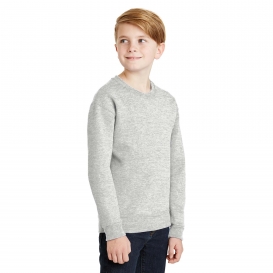 Jerzees 562B Youth NuBlend Crewneck Sweatshirt - Ash
