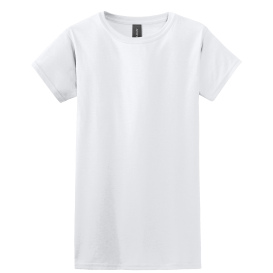 Gildan 64000L Softstyle Women\'s T-Shirt - White