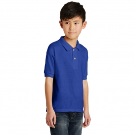 Gildan 8800B Youth DryBlend Jersey Knit Sport Shirt - Royal
