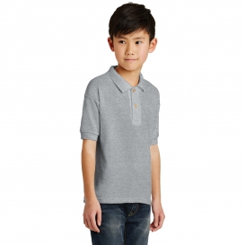 Gildan 8800B Youth DryBlend Jersey Knit Sport Shirt - Sport Grey