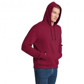 Jerzees 996M NuBlend Pullover Hooded Sweatshirt - Cardinal