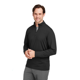 PUMA Golf 532016 Cloudspun Quarter-Zip - Puma Black