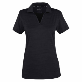 PUMA Golf 532991 Mattr Feeder Polo - Puma Black Heather