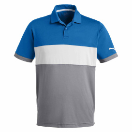 PUMA Golf 538930 Cloudspun Highway Polo - Bright Cobalt/High Rise