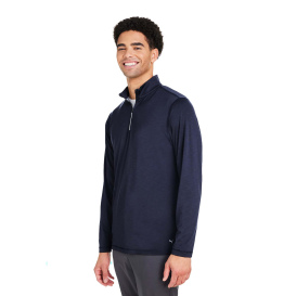 PUMA Golf 539105 You-V Quarter-Zip - Navy Blazer