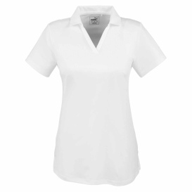 PUMA Golf 596800 Ladies Icon Golf Polo - Bright White