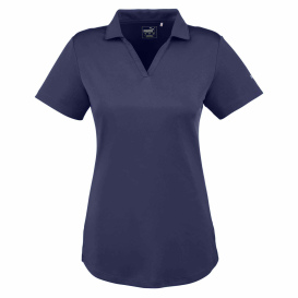 PUMA Golf 596800 Ladies Icon Golf Polo - Peacoat