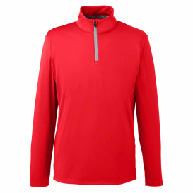 PUMA Golf 596807 Icon Quarter-Zip - High Risk Red