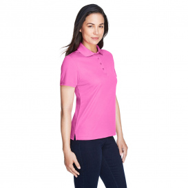 Core 365 78181 Ladies Origin Performance Pique Polo - Charity Pink