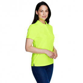 Core 365 78181 Ladies Origin Performance Pique Polo - Safety Yellow