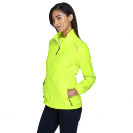 Core 365 78183 Ladies Motivate Unlined Lightweight Jacket - Safety Yellow