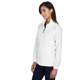 Core 365 78183 Ladies Motivate Unlined Lightweight Jacket - White