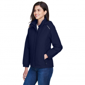 Core 365 78189 Ladies Brisk Insulated Jacket - Classic Navy