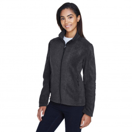 Core 365 78190 Ladies Journey Fleece Jacket - Heather Charcoal