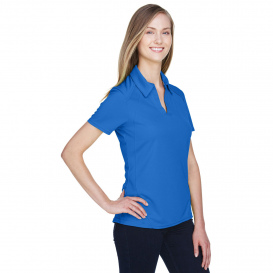 North End 78632 Ladies Recycled Polyester Performance Pique Polo - Light Nautical Blue