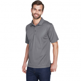 UltraClub 8210 Men\'s Cool & Dry Mesh Pique Polo - Charcoal