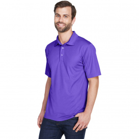 UltraClub 8210 Men\'s Cool & Dry Mesh Pique Polo - Purple
