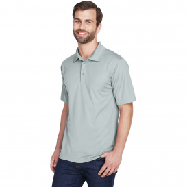 UltraClub 8210 Men\'s Tall Cool & Dry Mesh Pique Polo - Silver