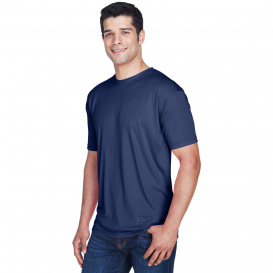 UltraClub 8420 Men\'s Cool & Dry Performance Interlock T-Shirt - Navy