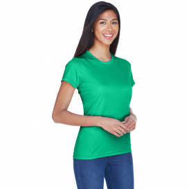UltraClub 8420L Ladies Cool & Dry Performance Interlock T-Shirt - Kelly